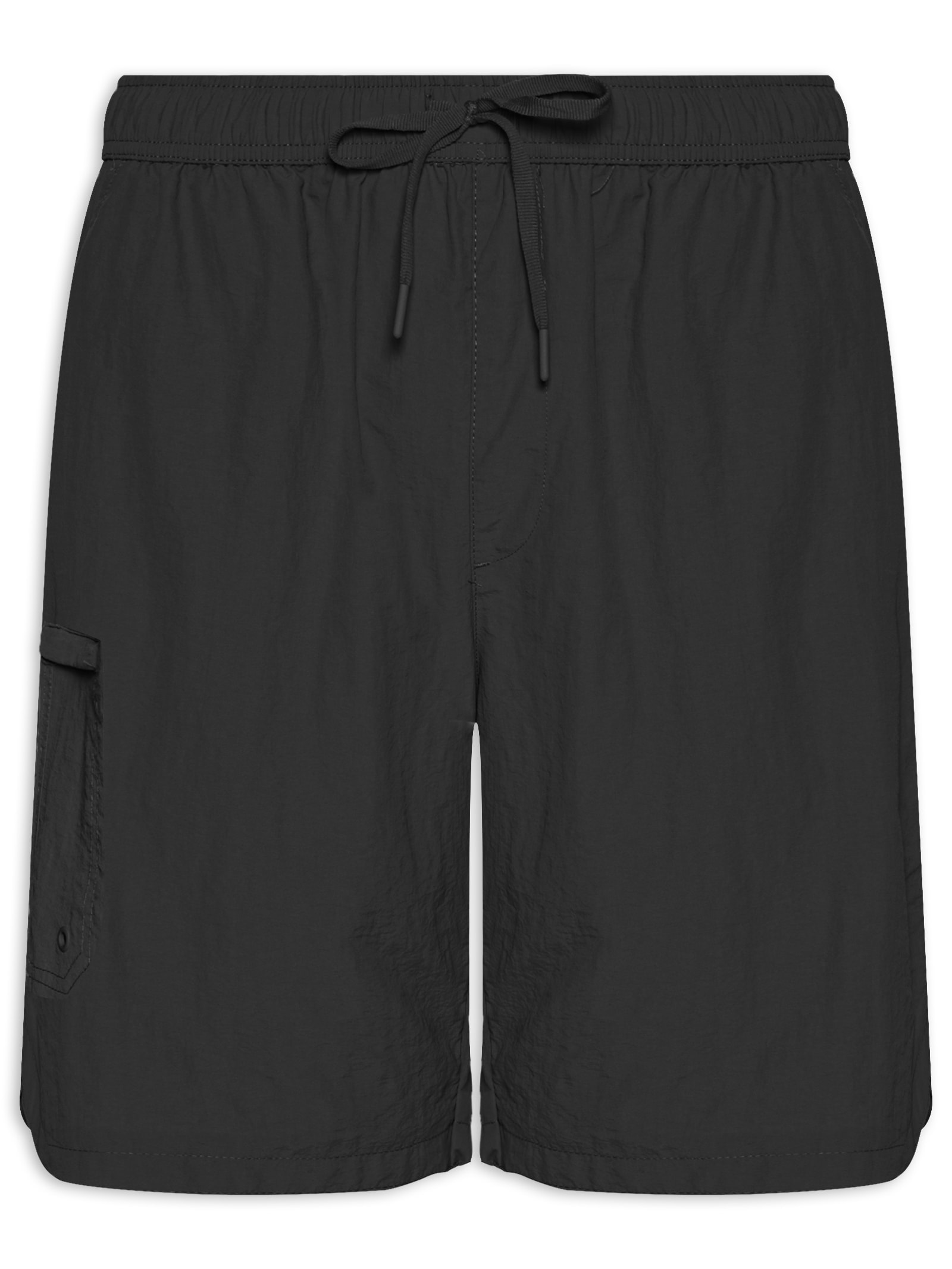 Bermuda Masculina Color Com Elástico Preto Basiq Men