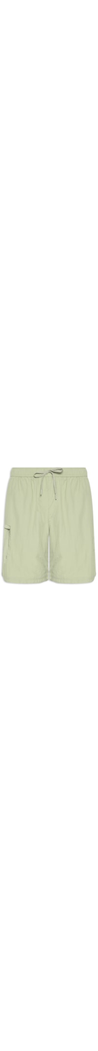 Bermuda Masculina Color Com Elástico - Verde
