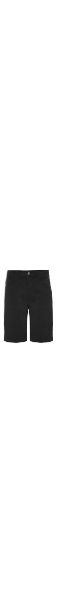 Bermuda Masculina Color Twill Power Roch 5 Pockets - Preto