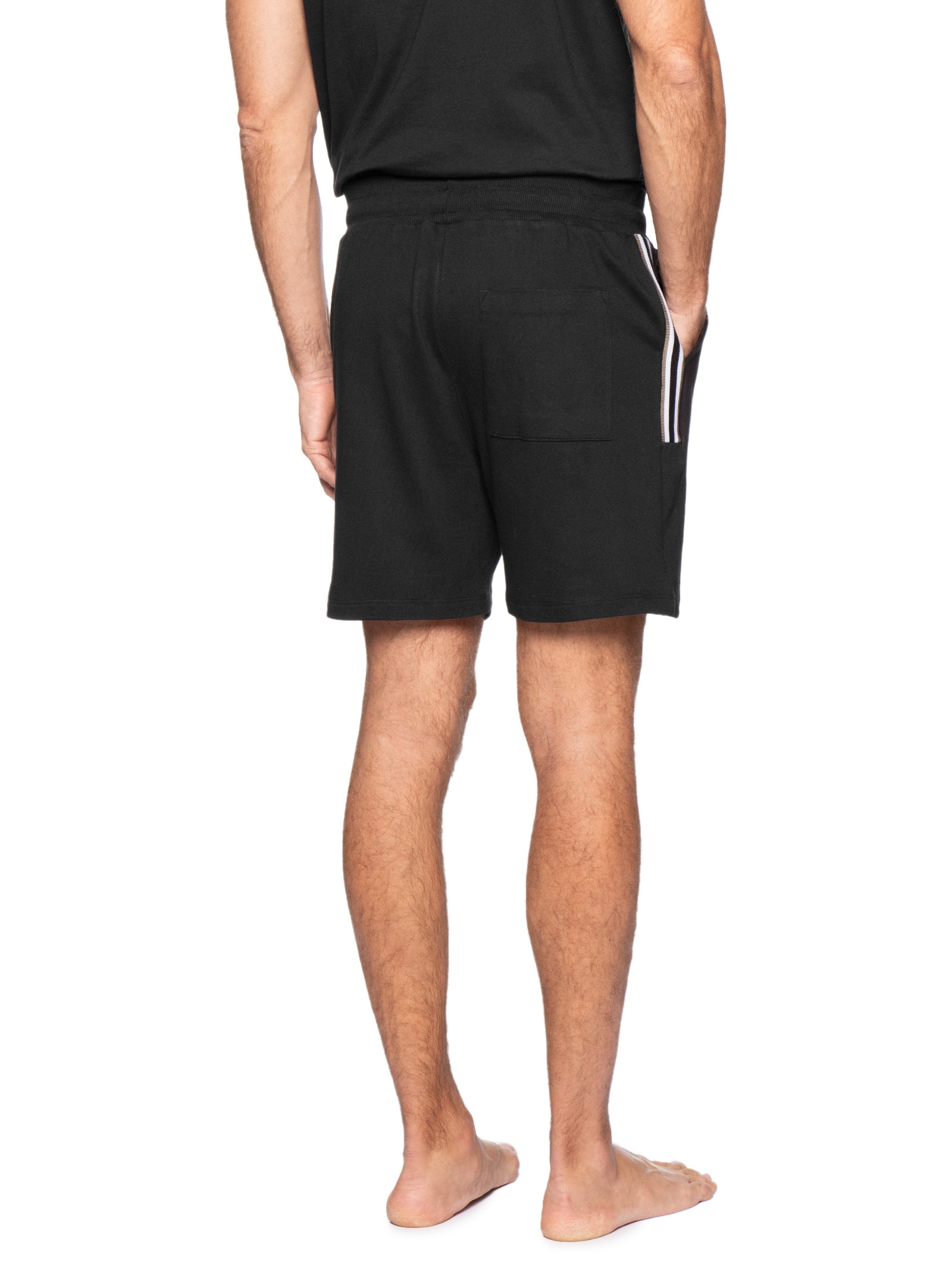 Bermuda Masculina com Bolsos Moletinho – Preto Calvin Klein Underwear