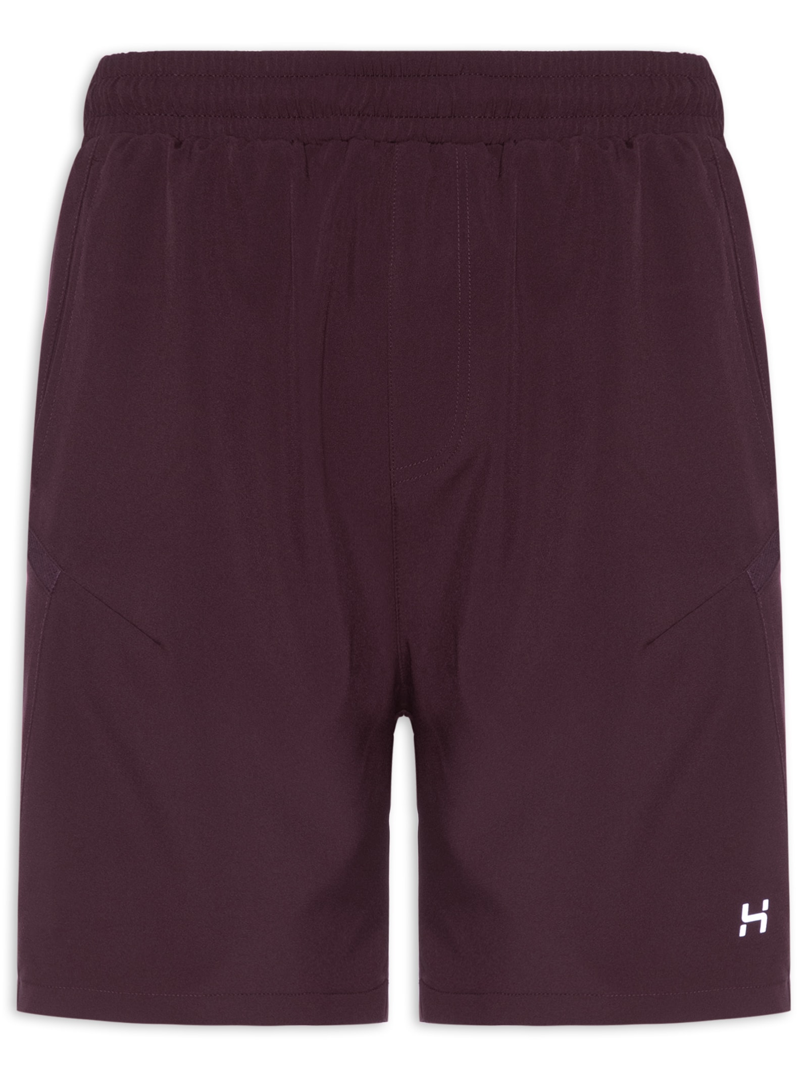 Bermuda Masculina Com Detalhe Em Tule Vermelho Hering Sports