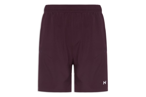 Bermuda Masculina Com Detalhe Em Tule - Vermelho