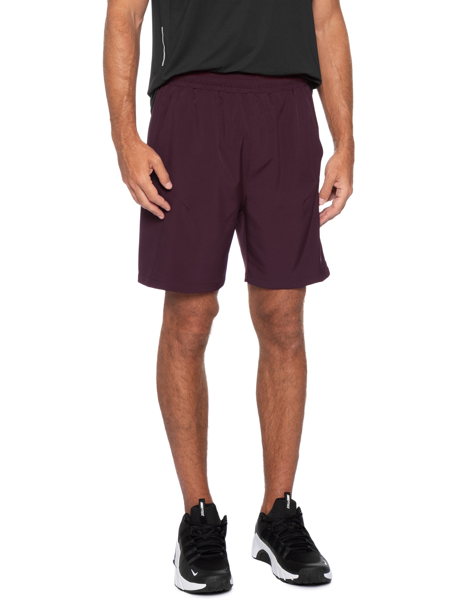 Bermuda Masculina Com Detalhe Em Tule Vermelho Hering Sports