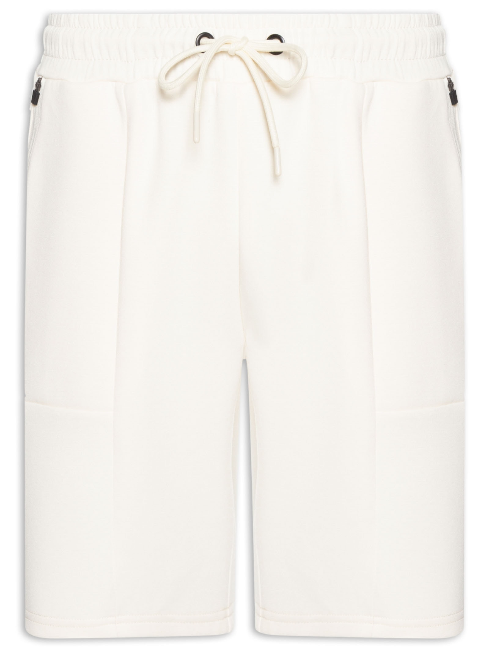Bermuda Masculina Com Recortes Branco Basiq Men