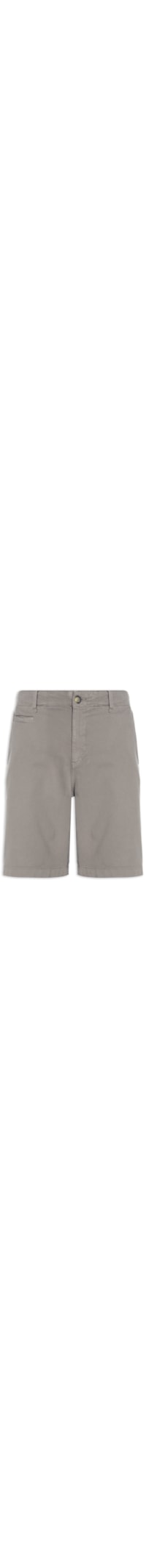 Bermuda Masculina Comfort Com Elástico - Marrom