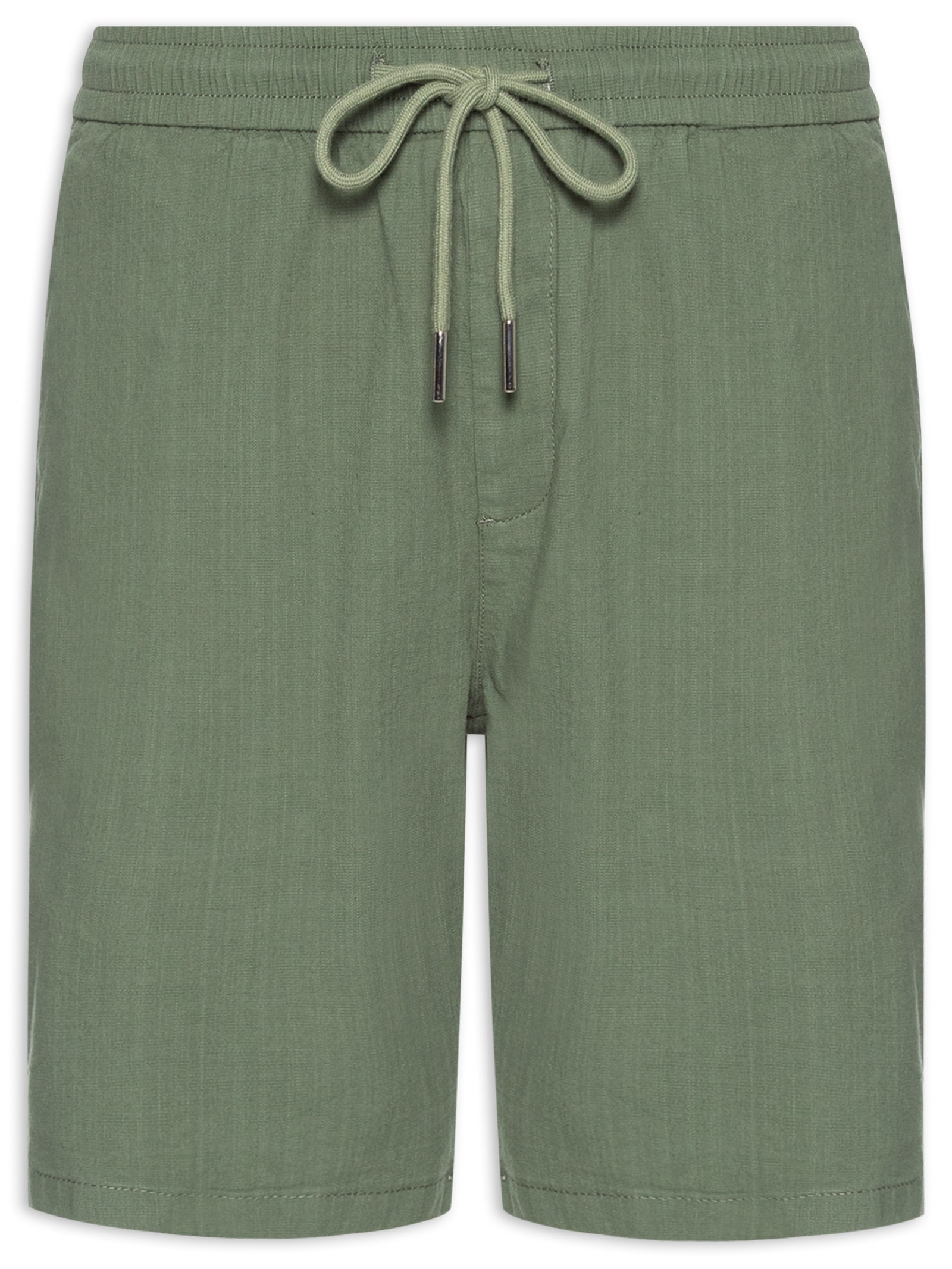 Bermuda Masculina Cós de Elástico Básica Verde '2 Essential