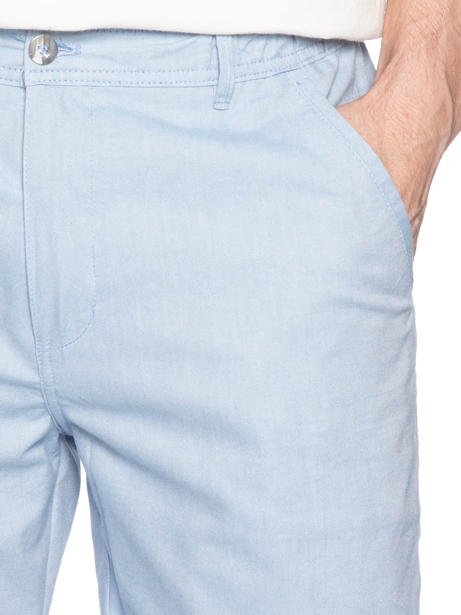 Bermuda Masculina Cós Elástico Azul '2 Essential