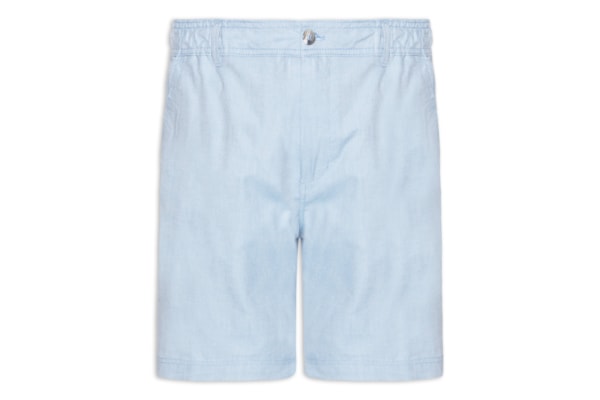 Bermuda Masculina Cós Elástico - Azul