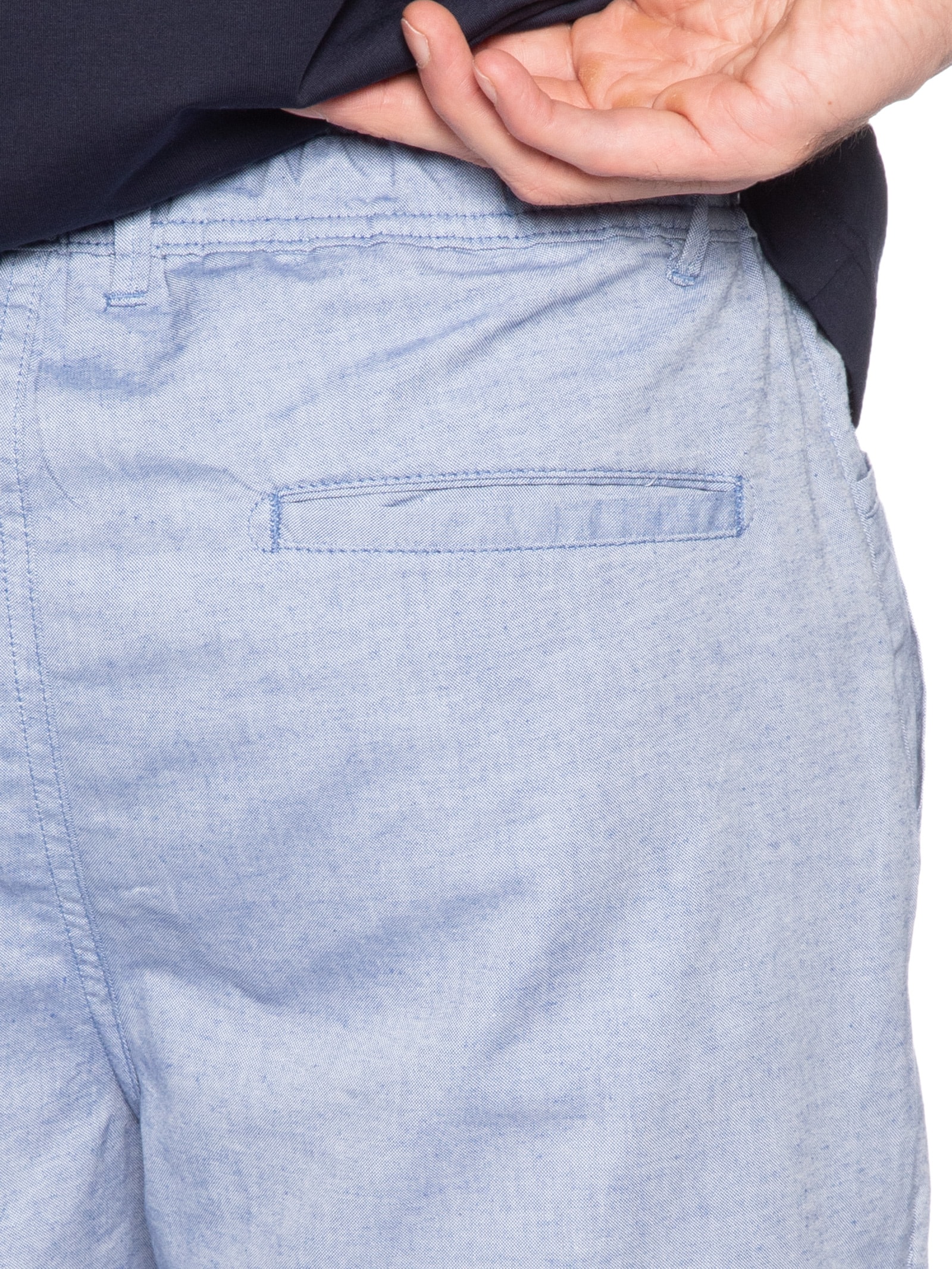 Bermuda Masculina Cós Elástico Azul '2 Essential