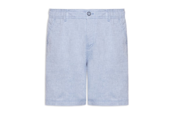 Bermuda Masculina Cós Elástico - Azul