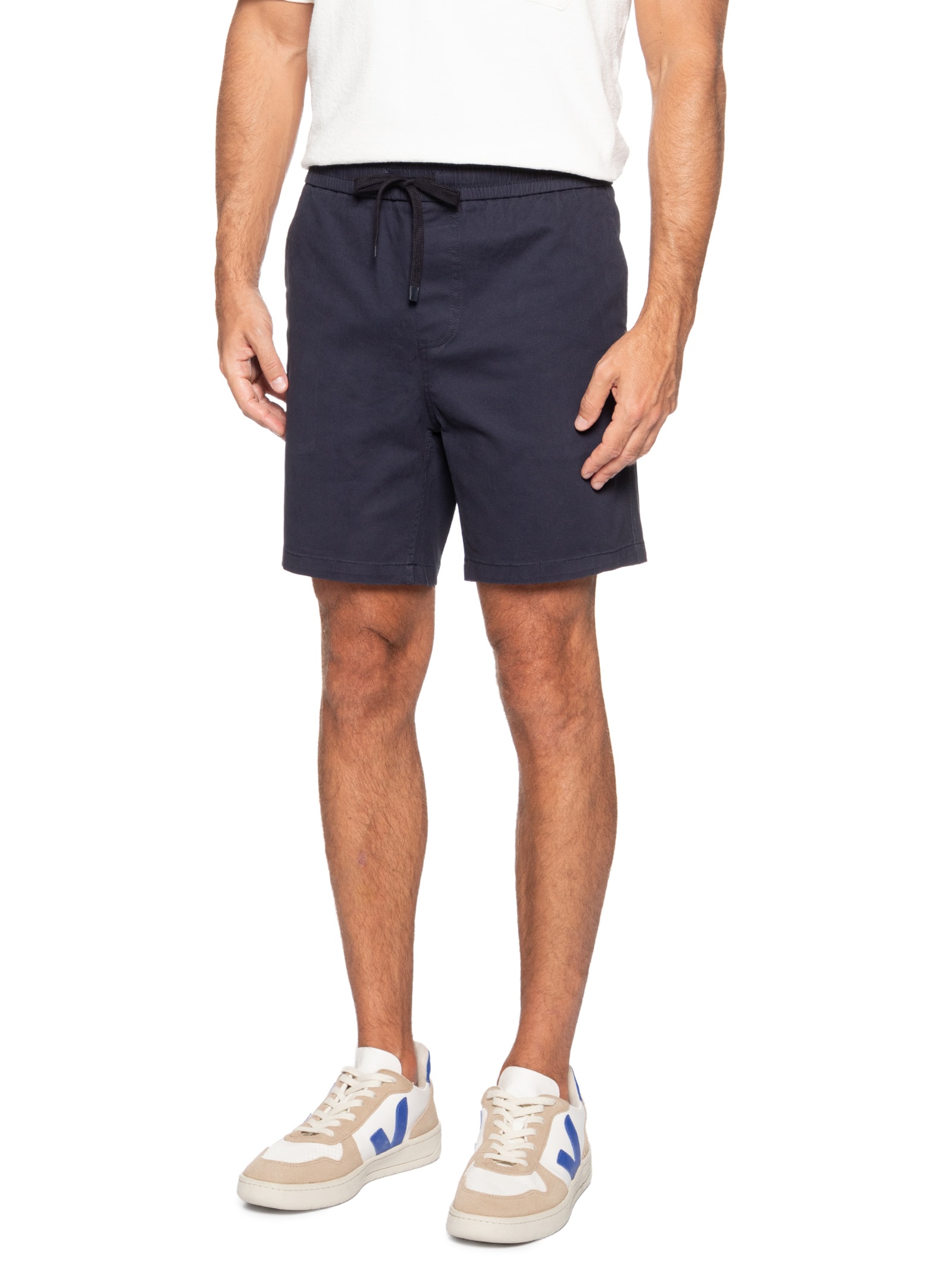 Bermuda Masculina Cós Elástico Azul '2 Essential