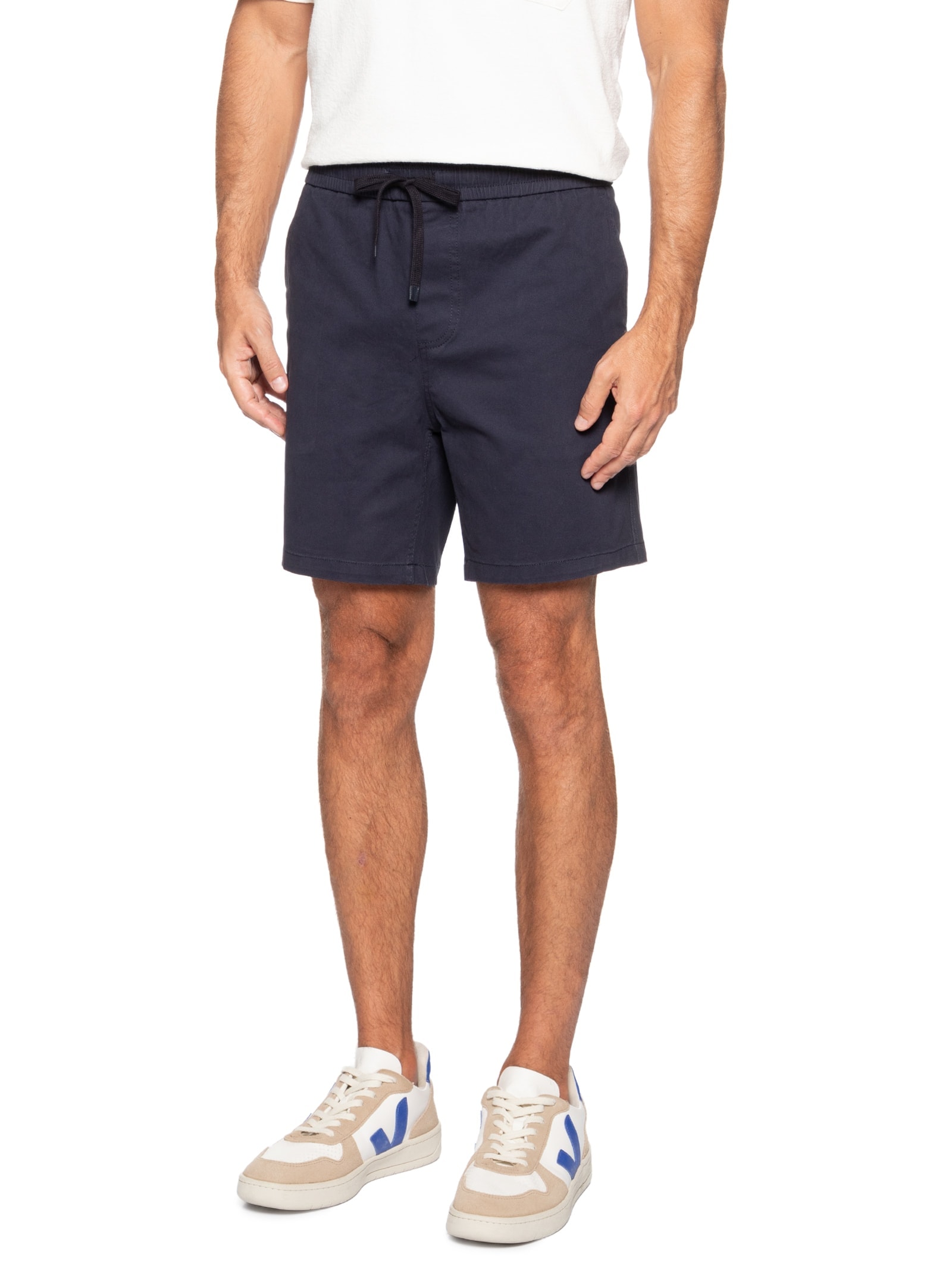 Bermuda Masculina Cós Elástico Azul '2 Essential