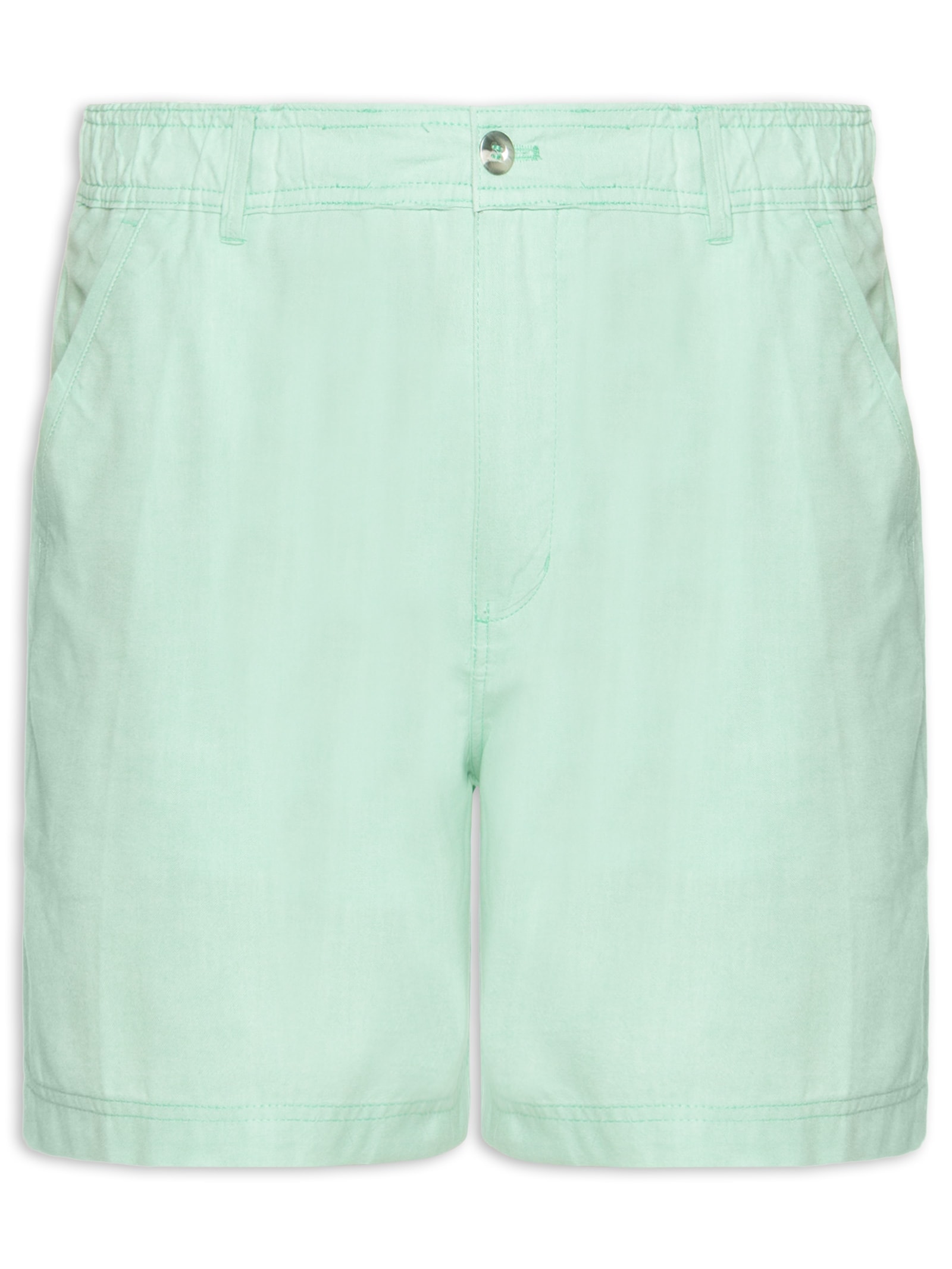 Bermuda Masculina Cós Elástico Verde '2 Essential