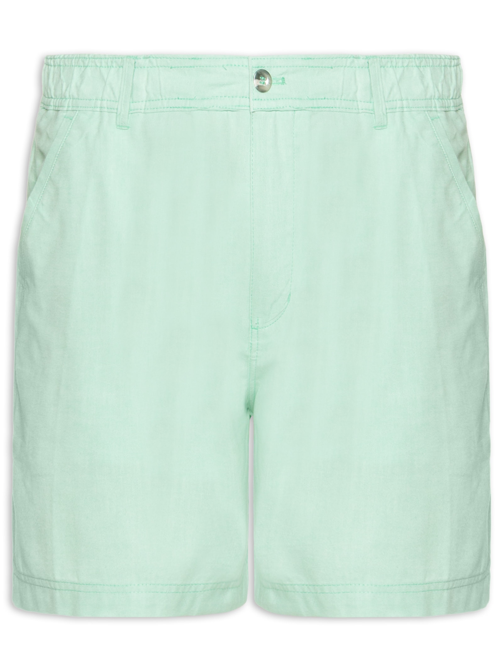 Bermuda Masculina Cós Elástico Verde '2 Essential
