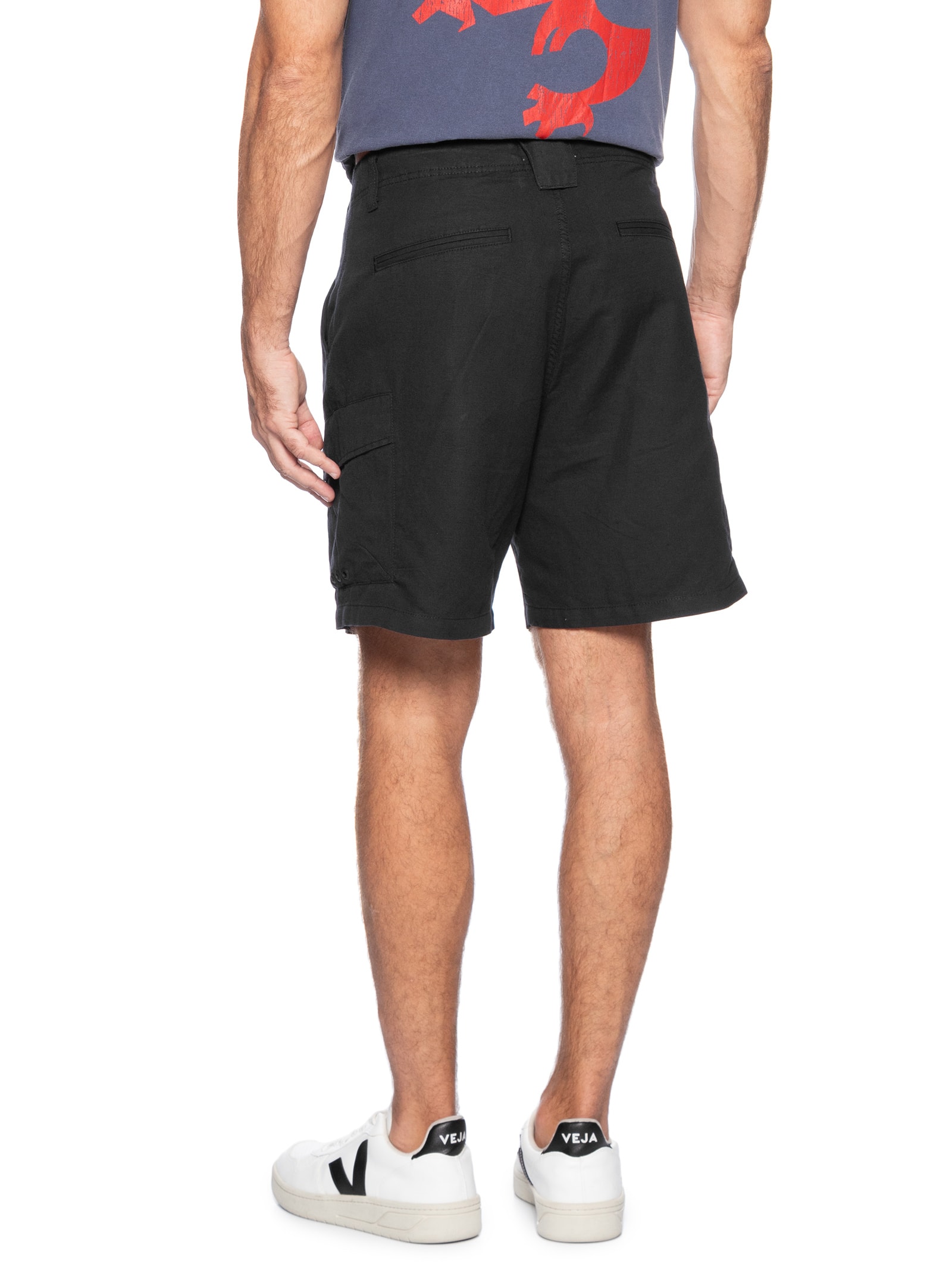 Bermuda Masculina Cristal Flow Preto Osklen