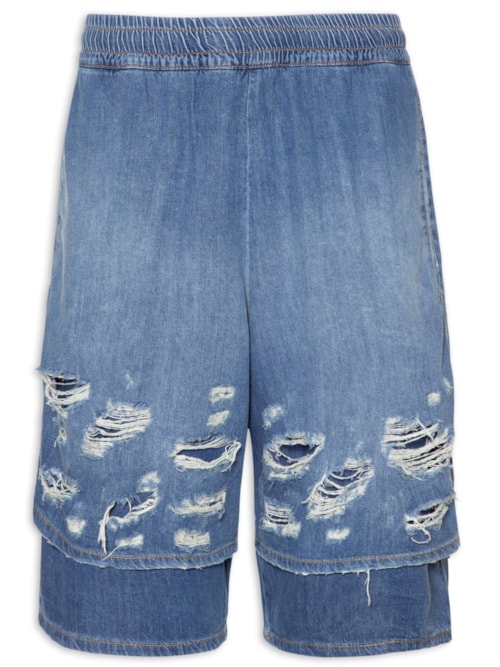 Bermuda Masculina D-horty – Azul