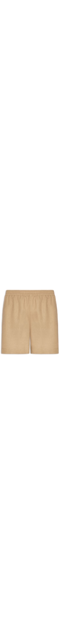Bermuda Masculina De Linho Maré Cós De Elástico – Bege