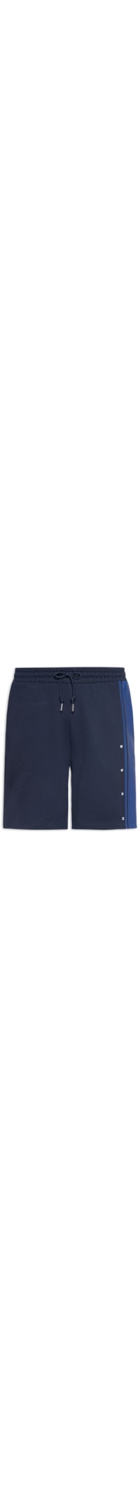 Bermuda Masculina de Moletom Demsishort - Azul