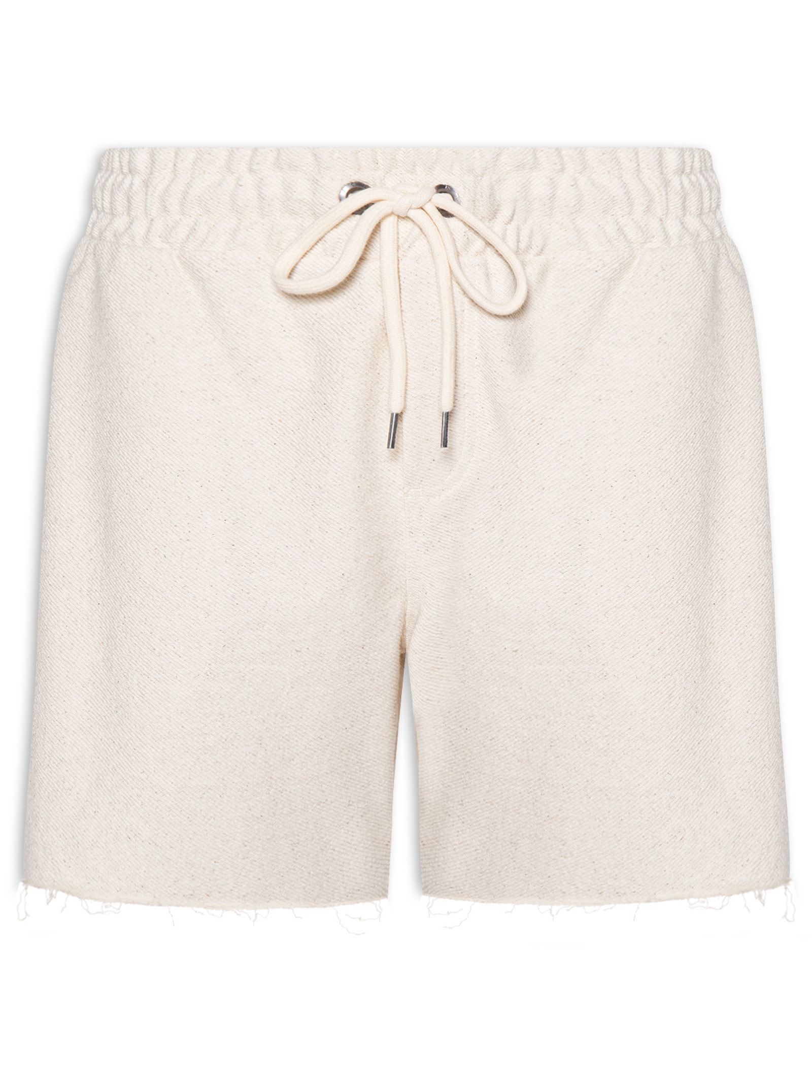 Bermuda Masculina De Moletom Em Linho Eco Bege Reserva