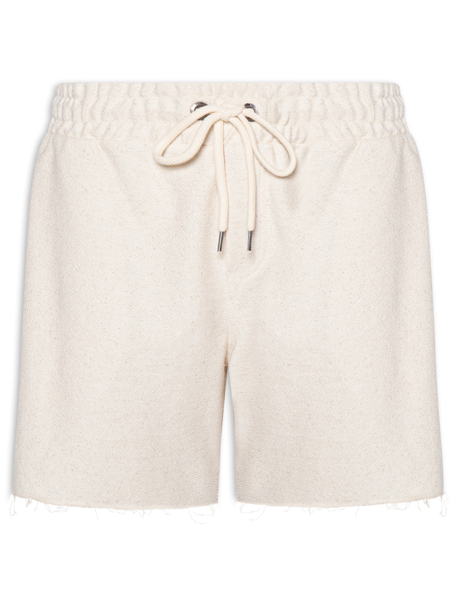 Bermuda Masculina De Moletom Em Linho Eco Bege Reserva