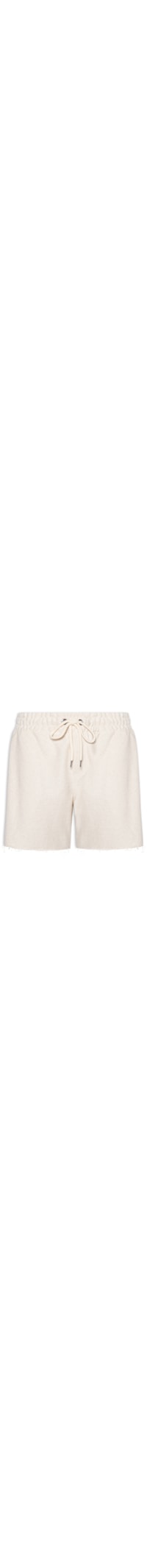 Bermuda Masculina De Moletom Em Linho Eco - Bege