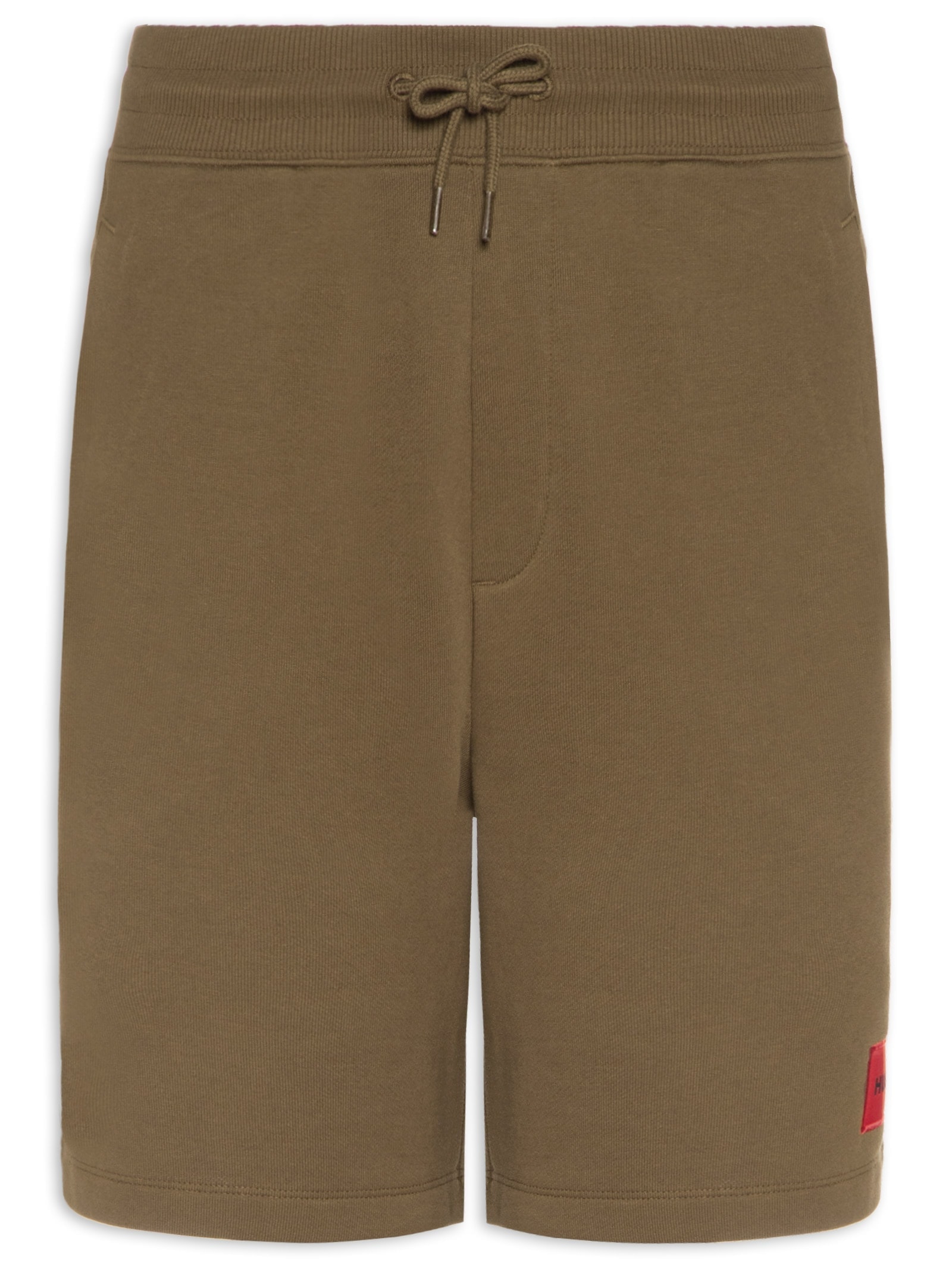 Bermuda Masculina De Moletom Marrom Hugo