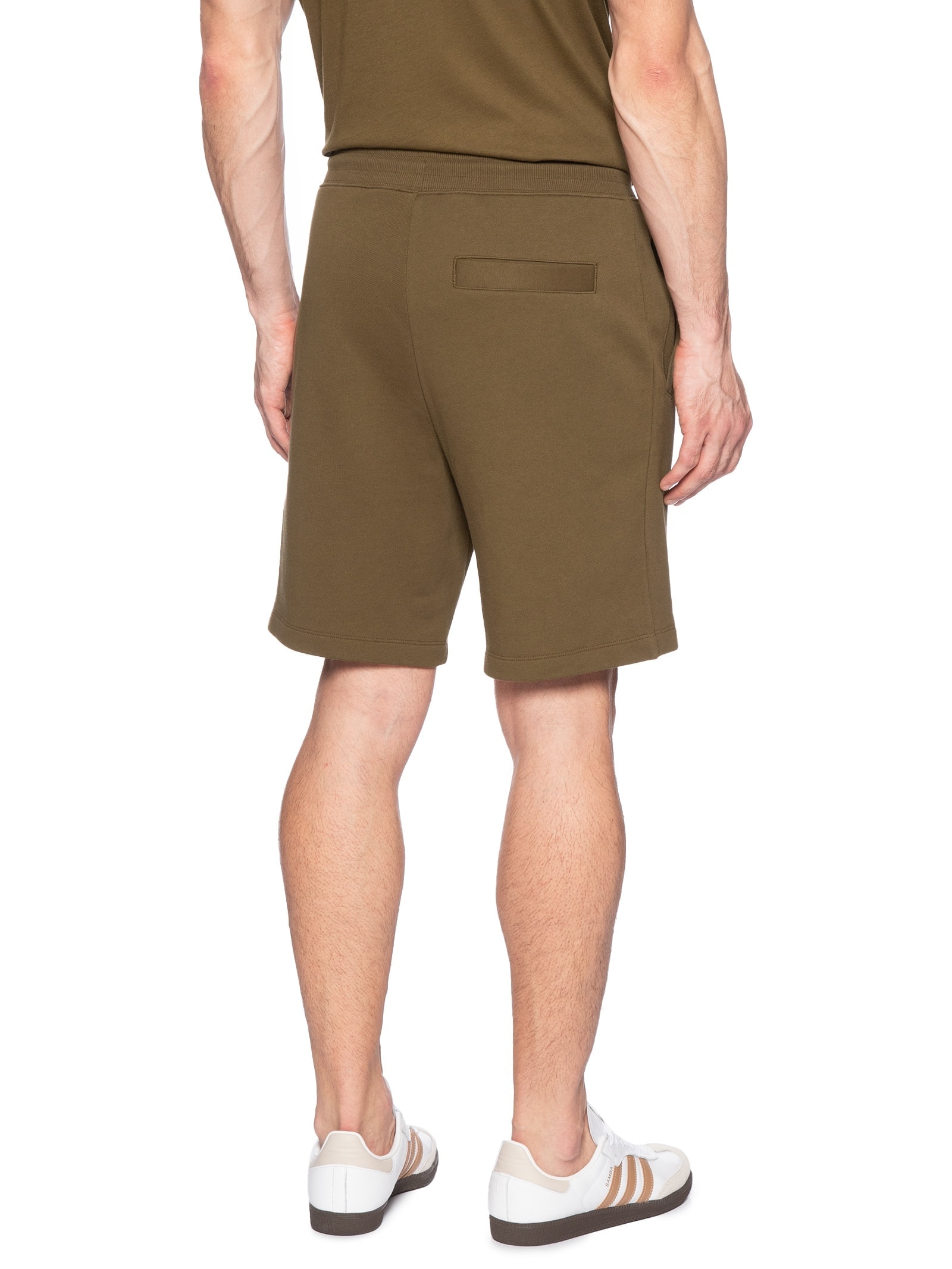 Bermuda Masculina De Moletom Marrom Hugo