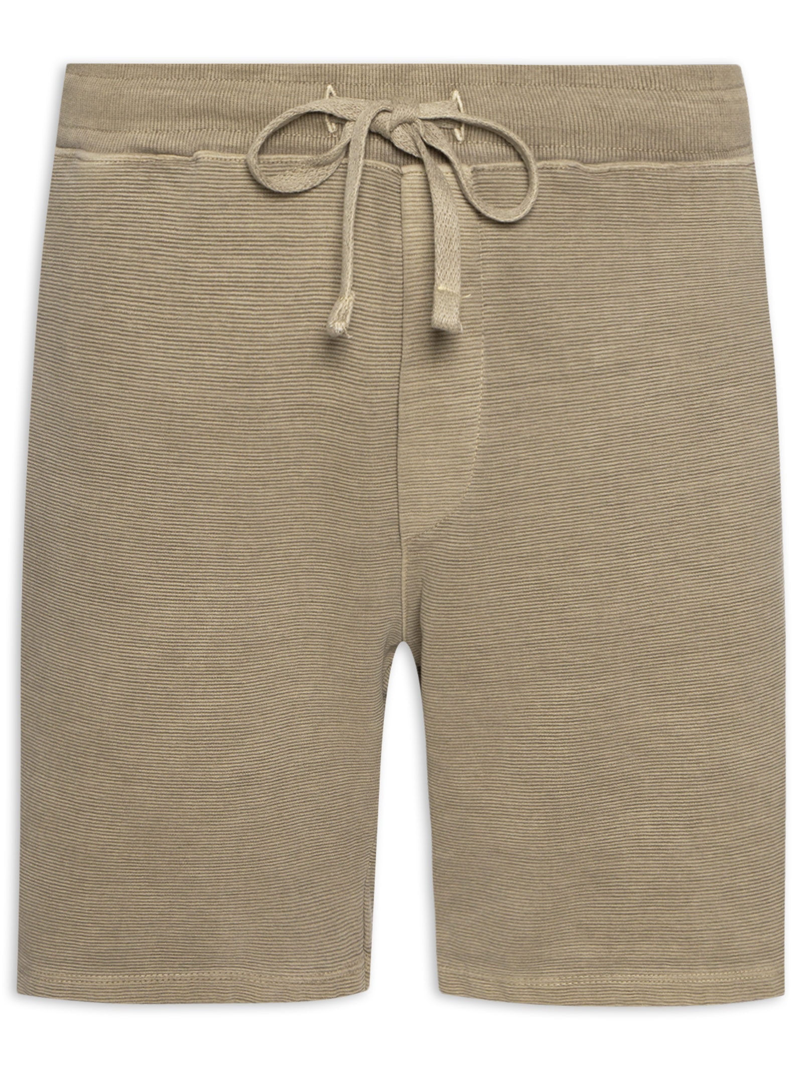 Bermuda Masculina de Moletom Neblina Bege Austral