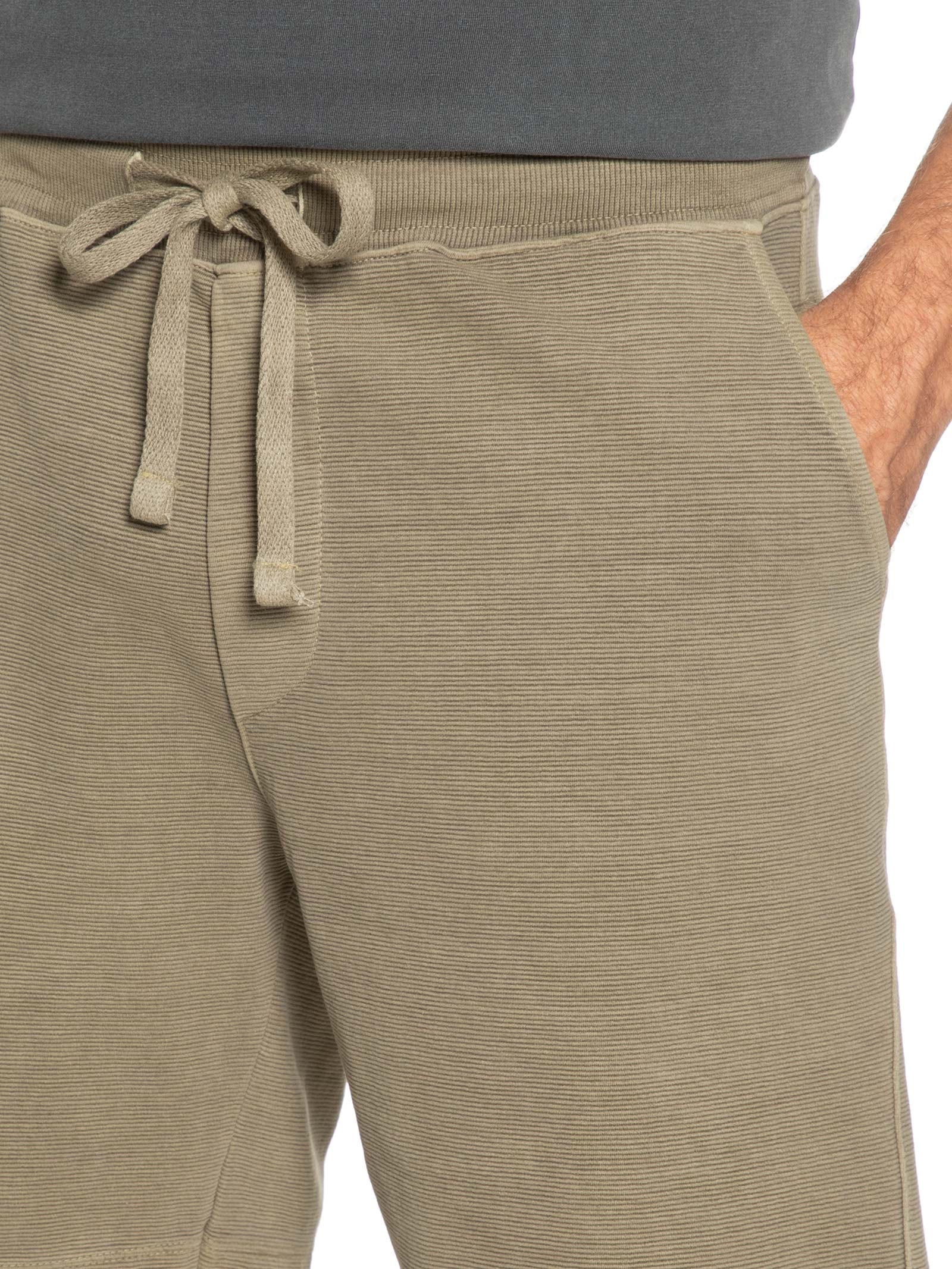 Bermuda Masculina de Moletom Neblina Bege Austral