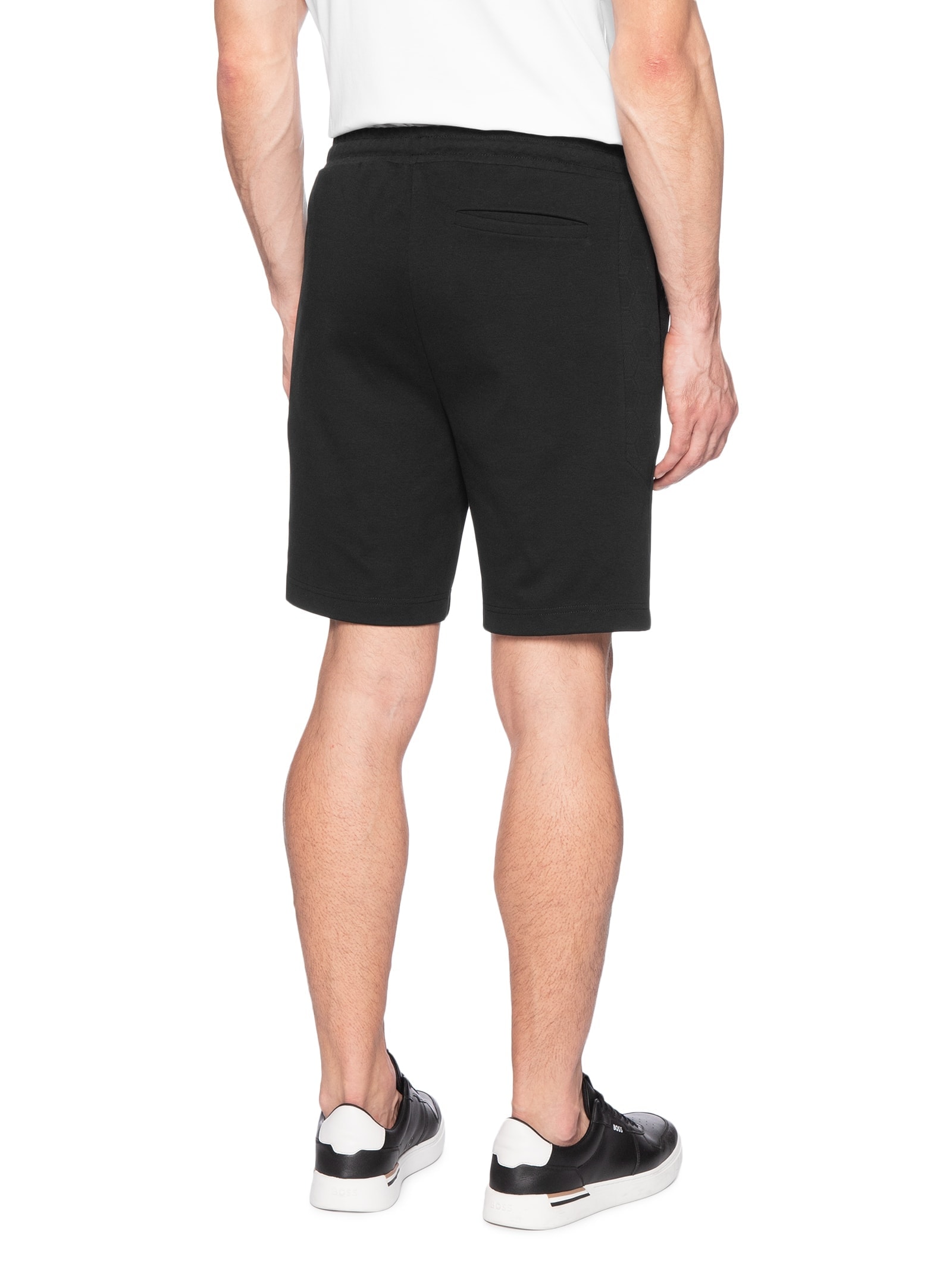 Bermuda Masculina De Moletom Sh Future Preto Boss