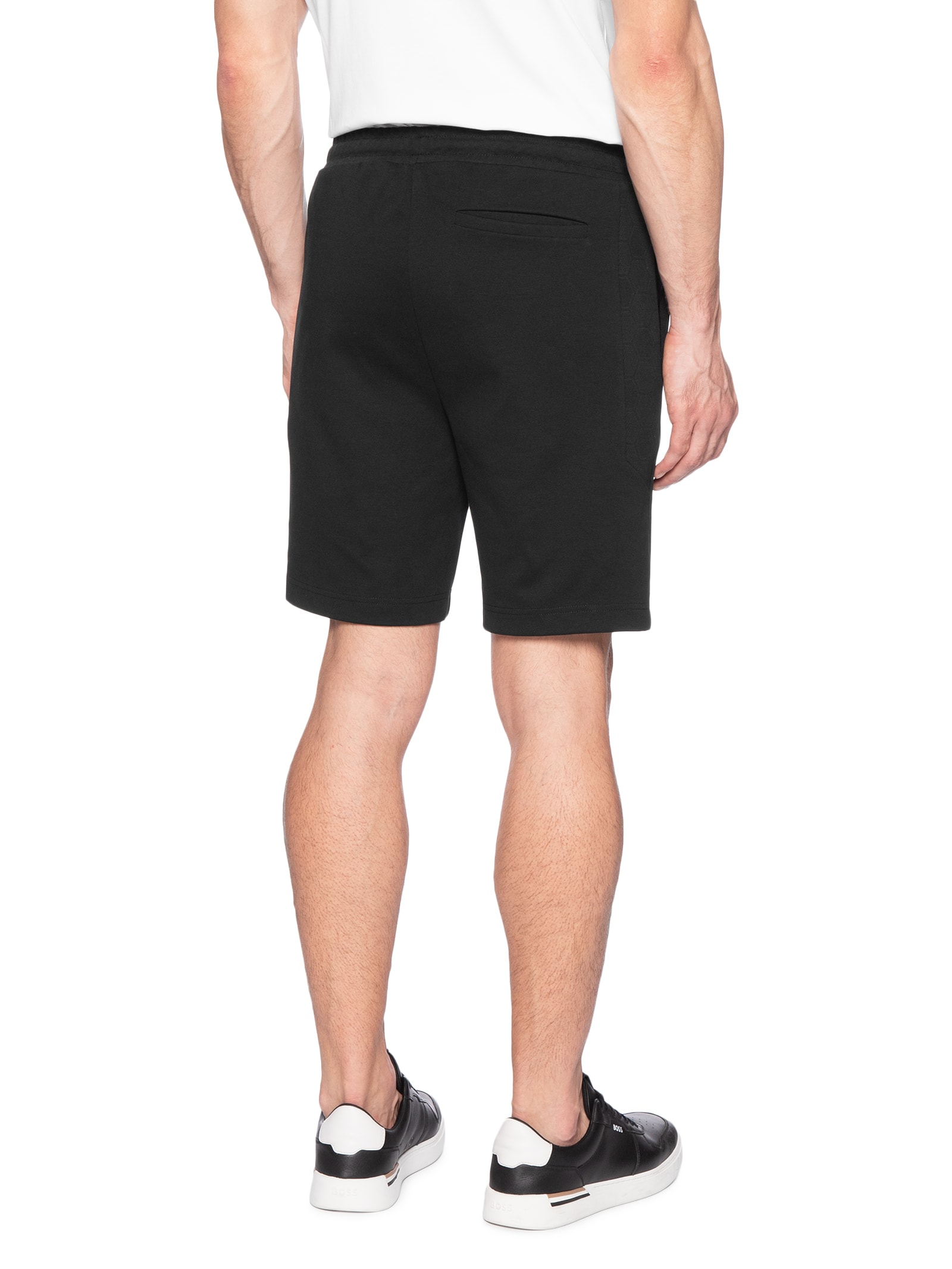 Bermuda Masculina De Moletom Sh Future Preto Boss