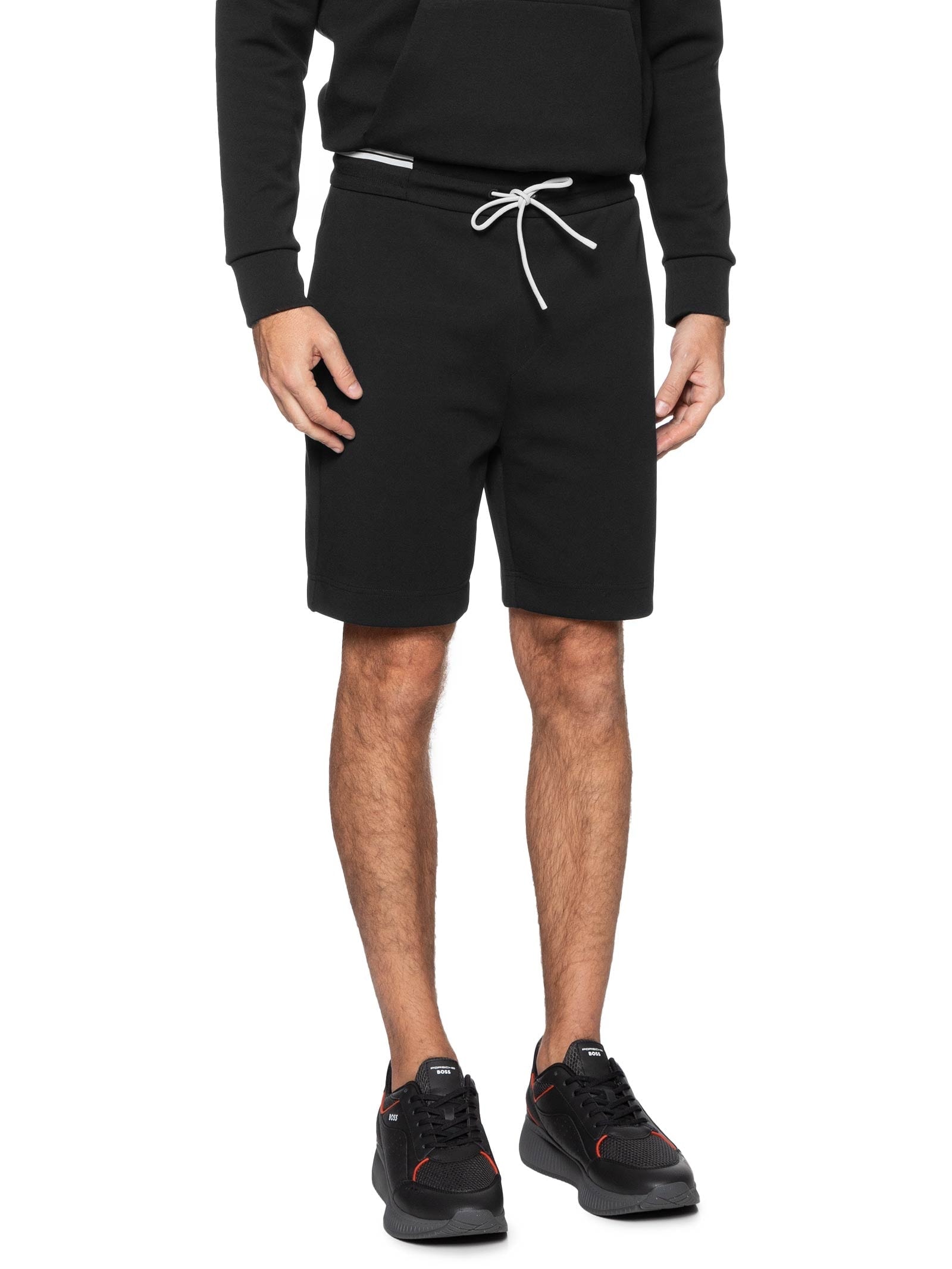 Bermuda Masculina De Moletom Zone Preto Boss