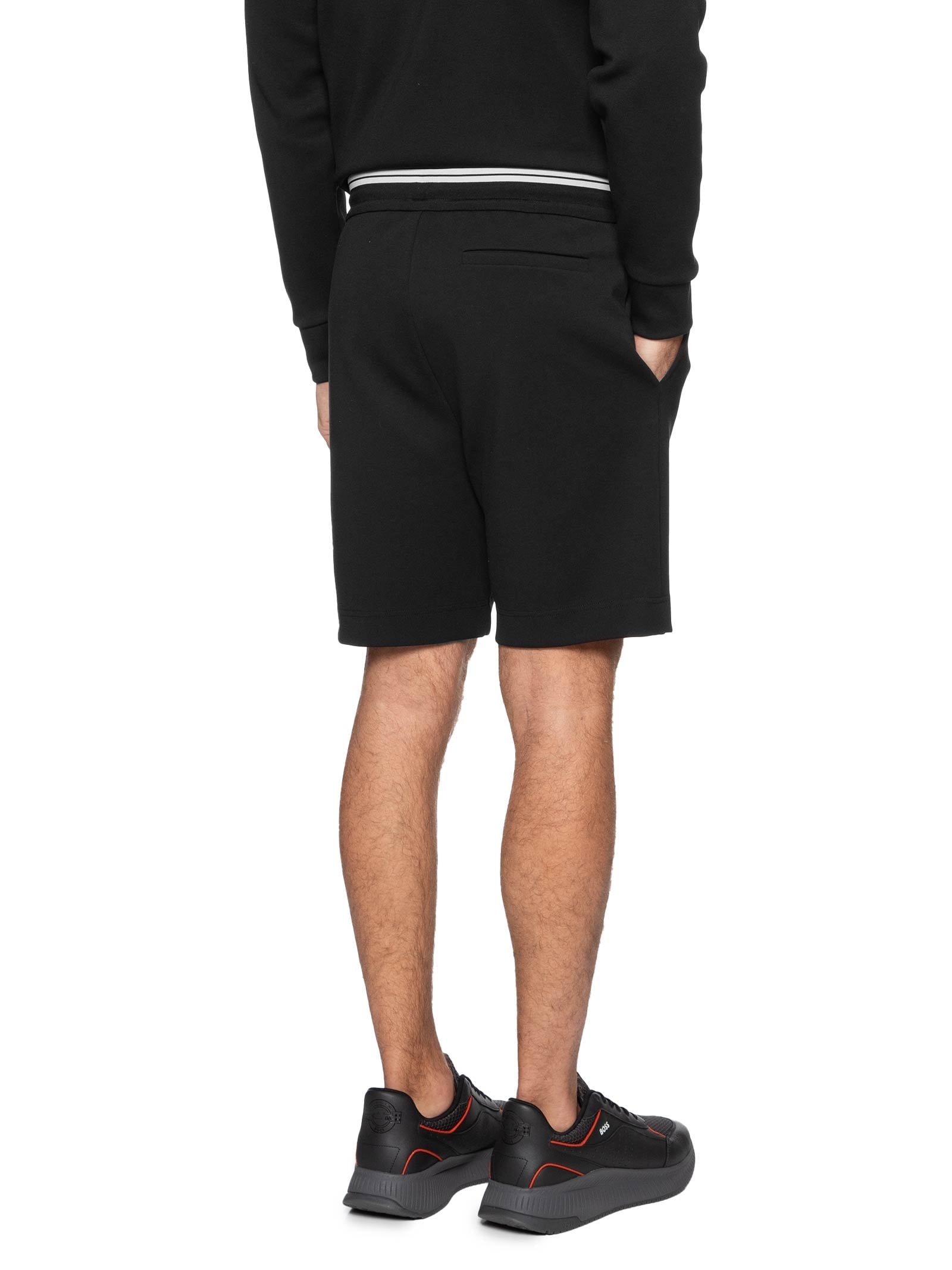 Bermuda Masculina De Moletom Zone Preto Boss