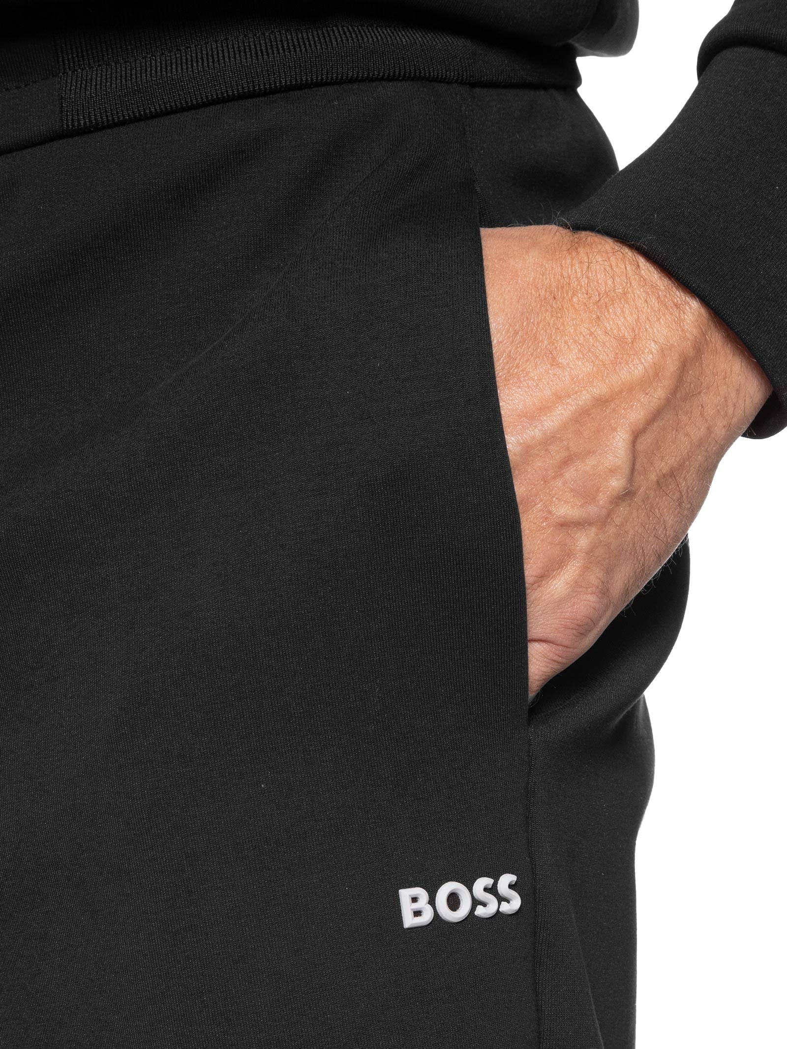 Bermuda Masculina De Moletom Zone Preto Boss