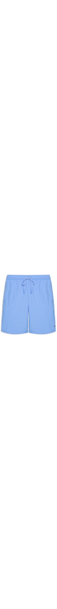 Bermuda Masculina De Praia Com Cordão - Azul
