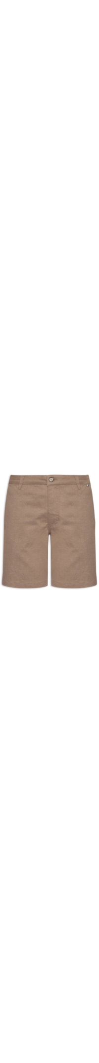 Bermuda Masculina De Sarja Casual Tito - Bege