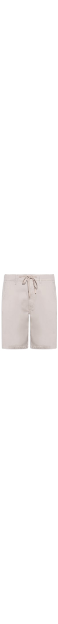 Bermuda Masculina de Sarja Chino - Cinza