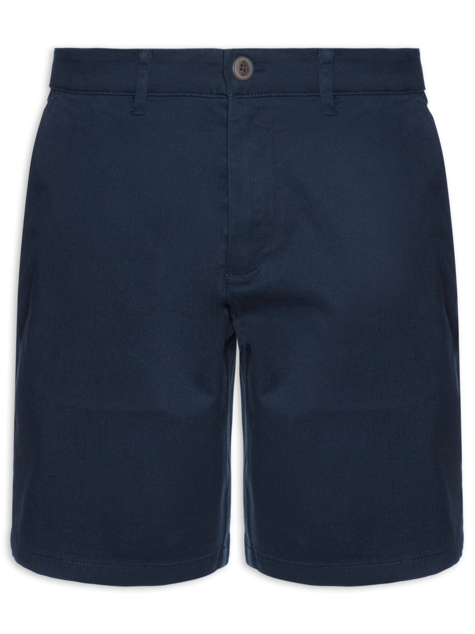 Bermuda Masculina De Sarja Clássica Azul Aramis