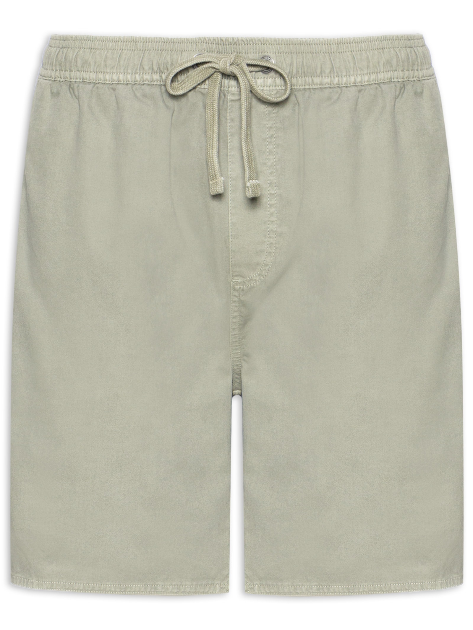 Bermuda Masculina De Sarja Stone Vale Verde Austral