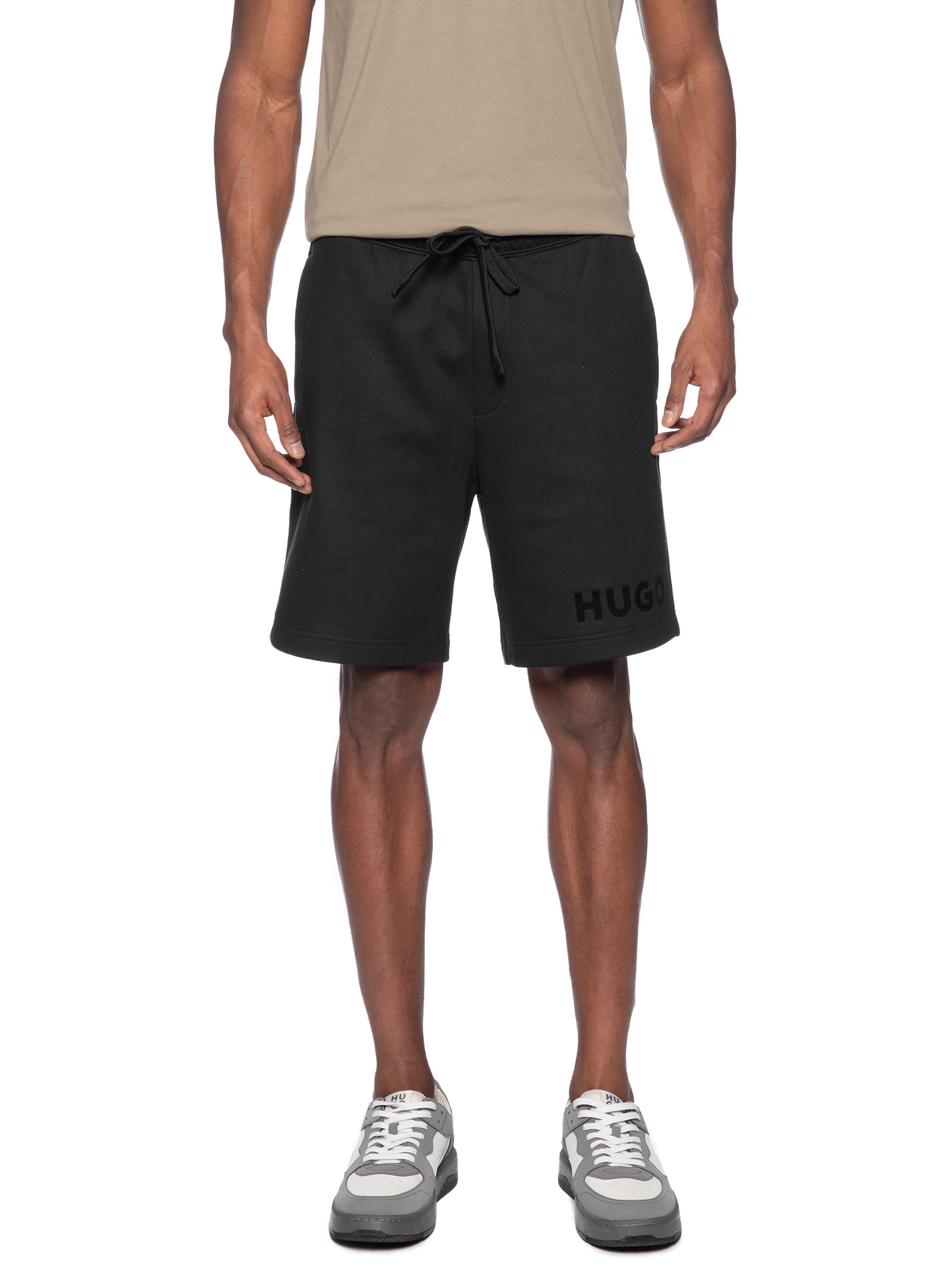 Bermuda Masculina Dinkoe Preto Hugo