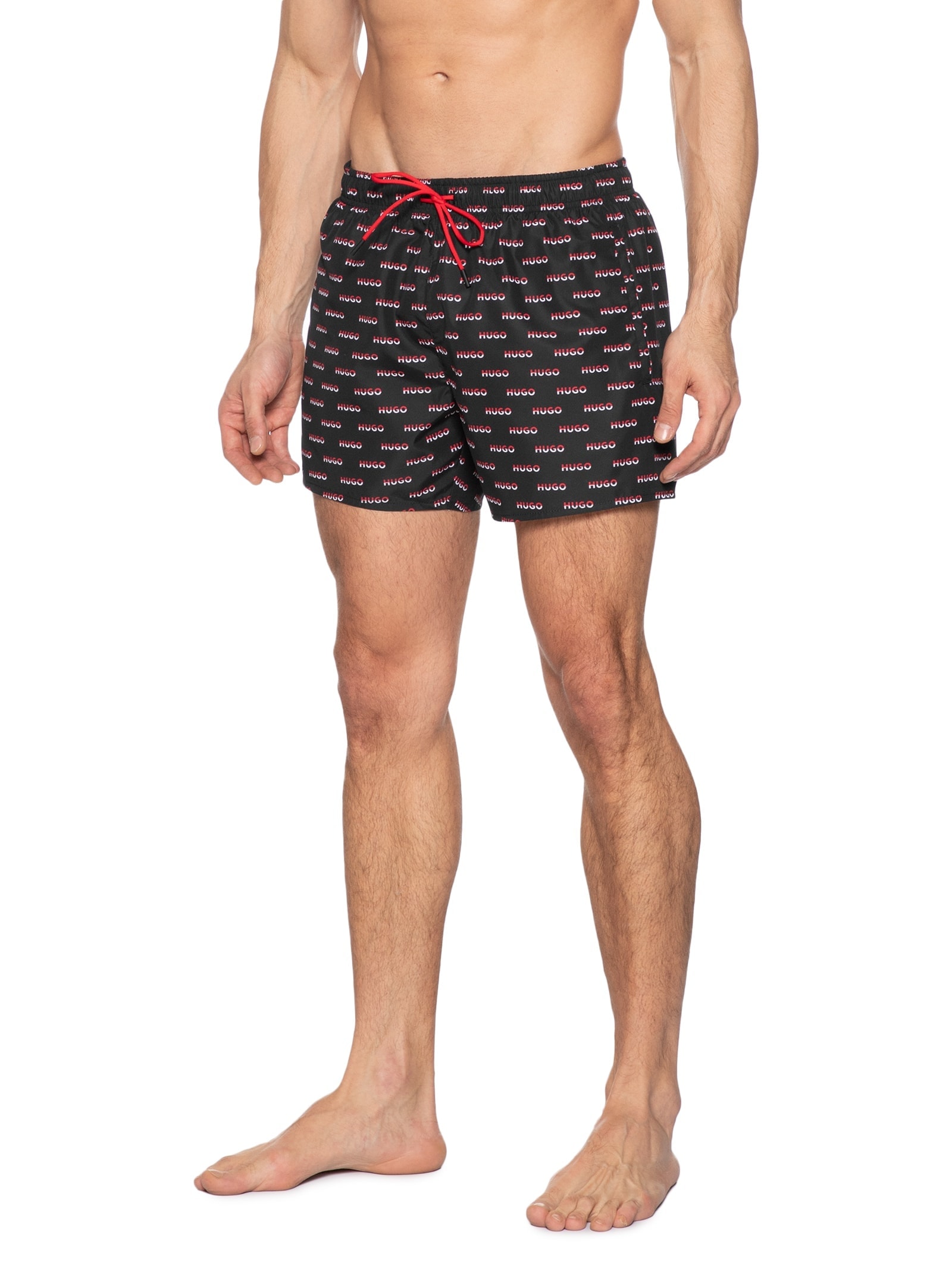 Bermuda Masculina Dody Preto Hugo