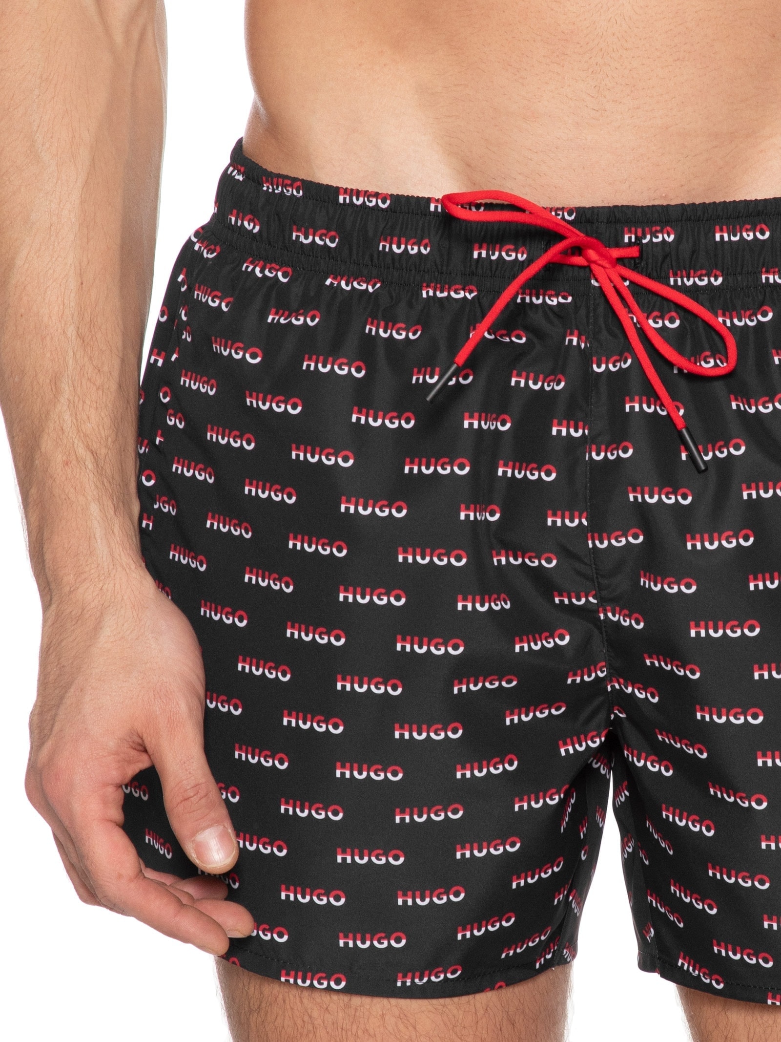 Bermuda Masculina Dody Preto Hugo