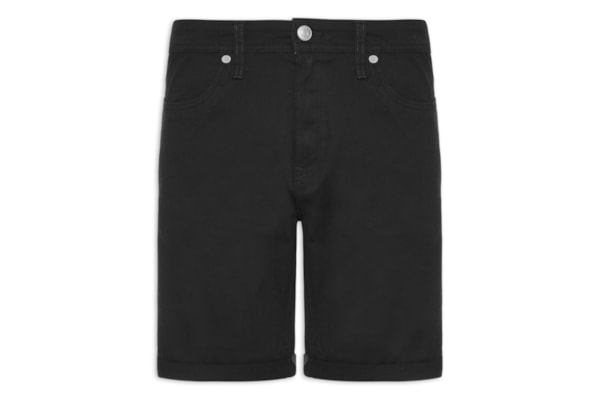Bermuda Masculina Dylan Regular Fit - Preto