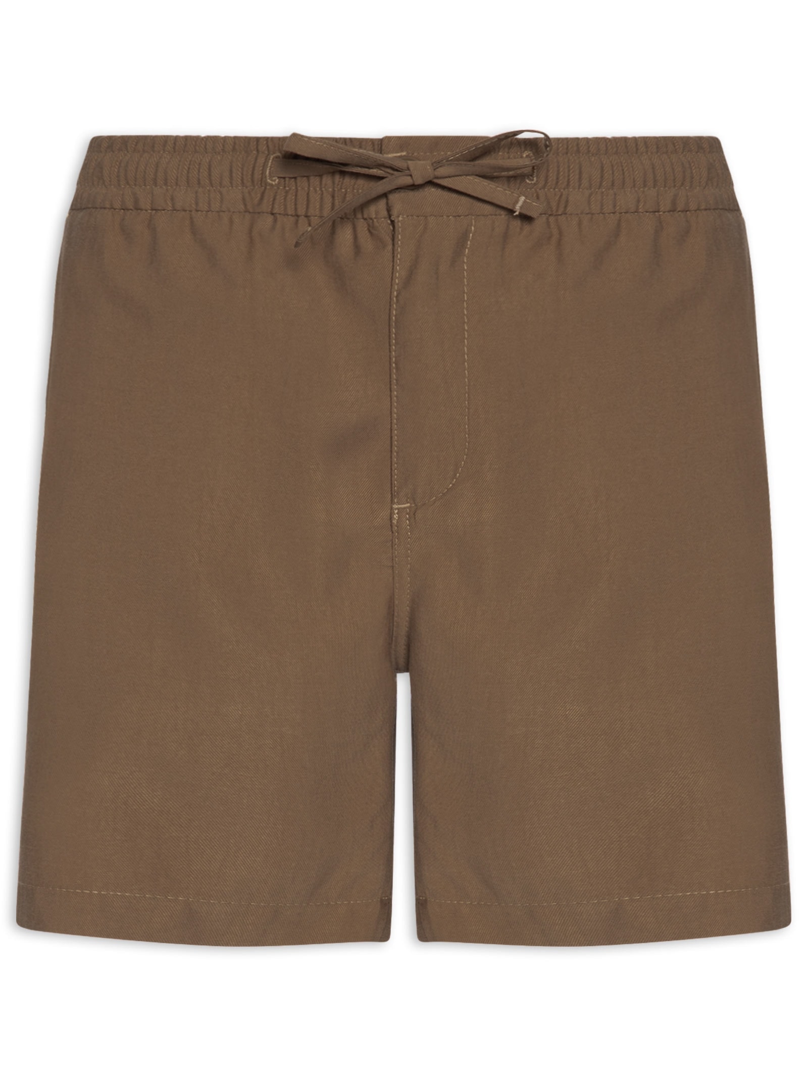 Bermuda Masculina Elástico Lyocell Stone Marrom Sergio K