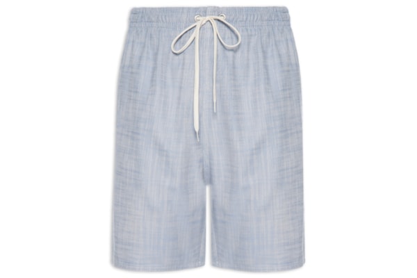 Bermuda Masculina Elástico Trancoso - Azul