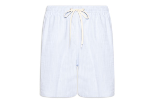 Bermuda Masculina  Elástico Trancoso – Azul