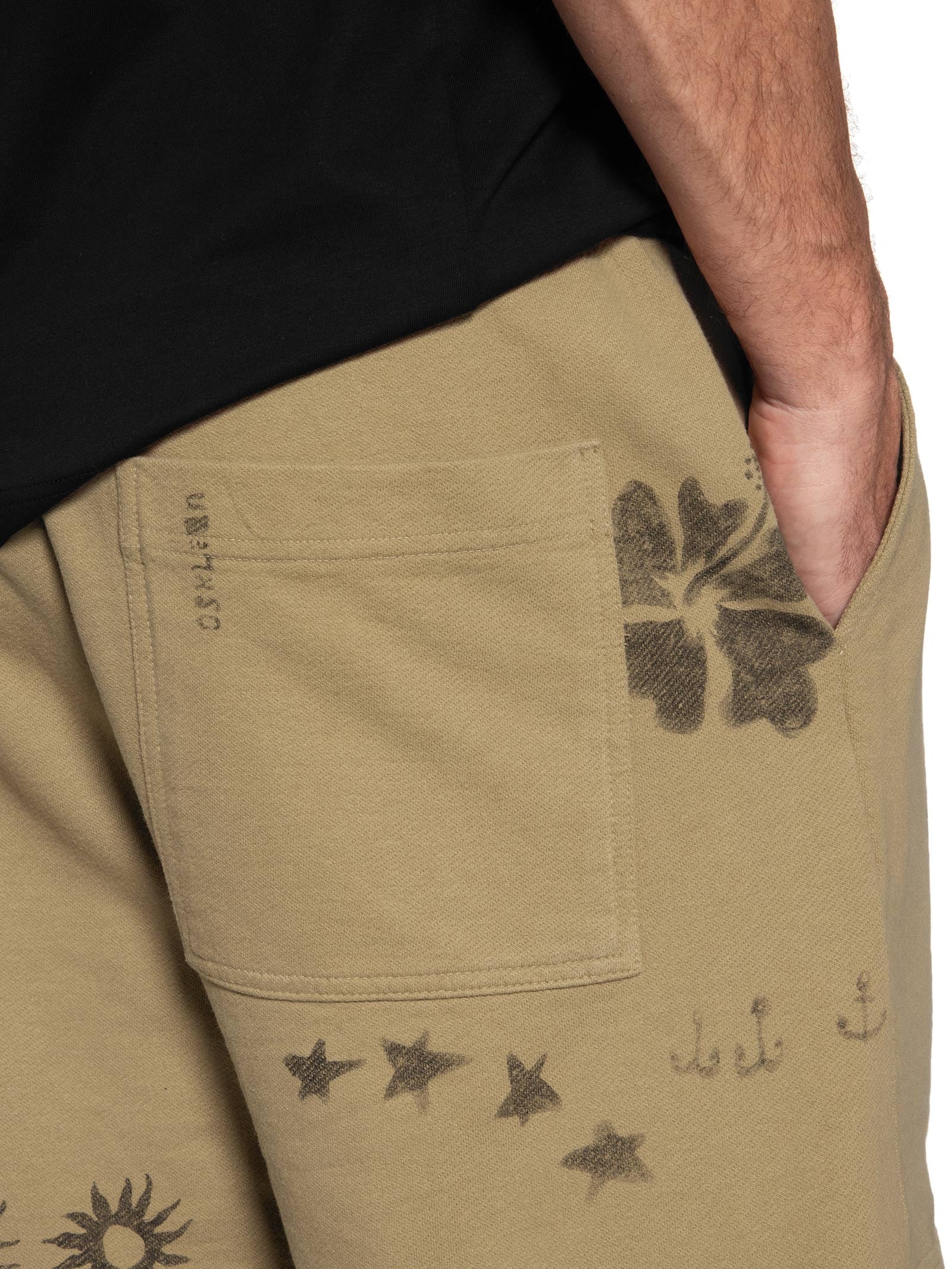 Bermuda Masculina Elementos Twill Marrom Osklen