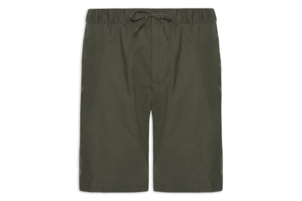 Bermuda Masculina Em Linho Misto - Verde