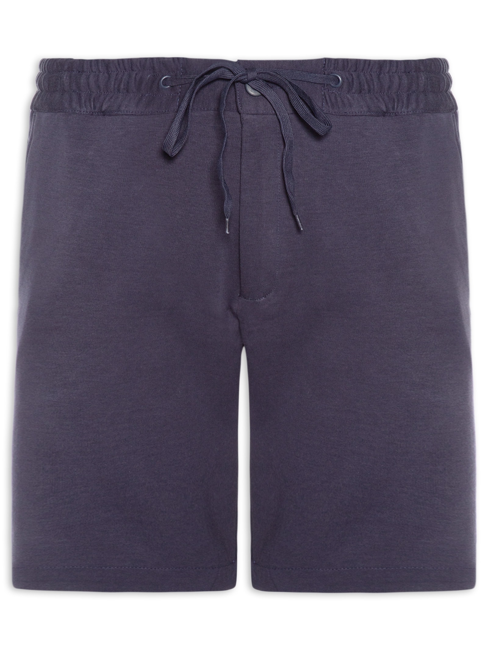 Bermuda Masculina Em Moletinho Azul '2 Essential