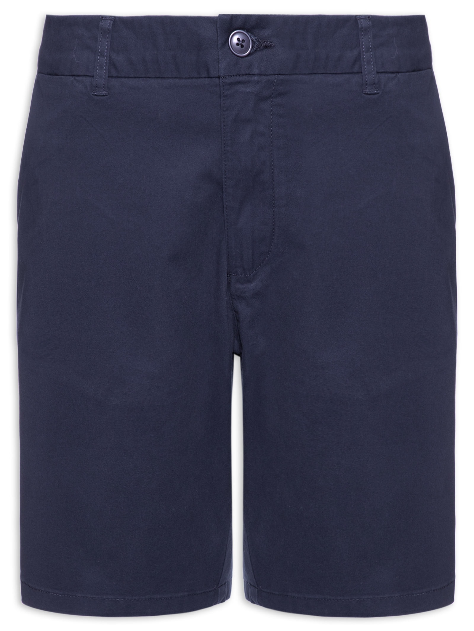 Bermuda Masculina em Sarja Bolsa Faca – Azul '2 Essential